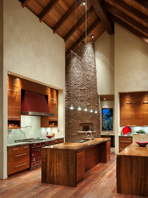 Kitchens with High Ceilings